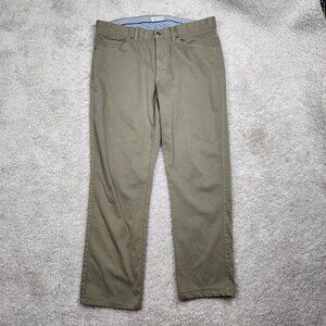 Peter Millar Golf Pants Mens 35x29 Casual Fit Performance Dress Office Golfing